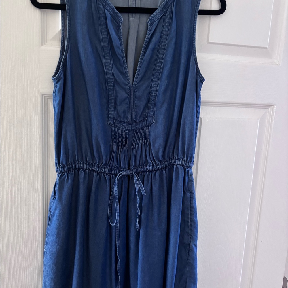 GAP Light Blue Denim Dress